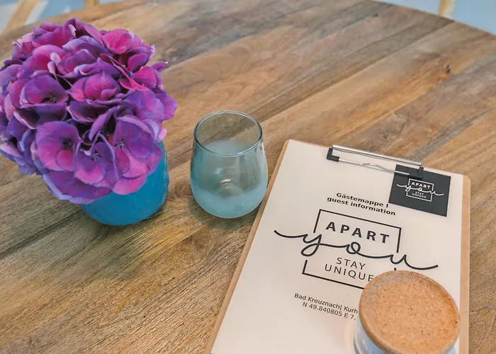 公寓 Altstadt Am Wasser Mit Grossem Garten 巴特克罗伊茨纳赫